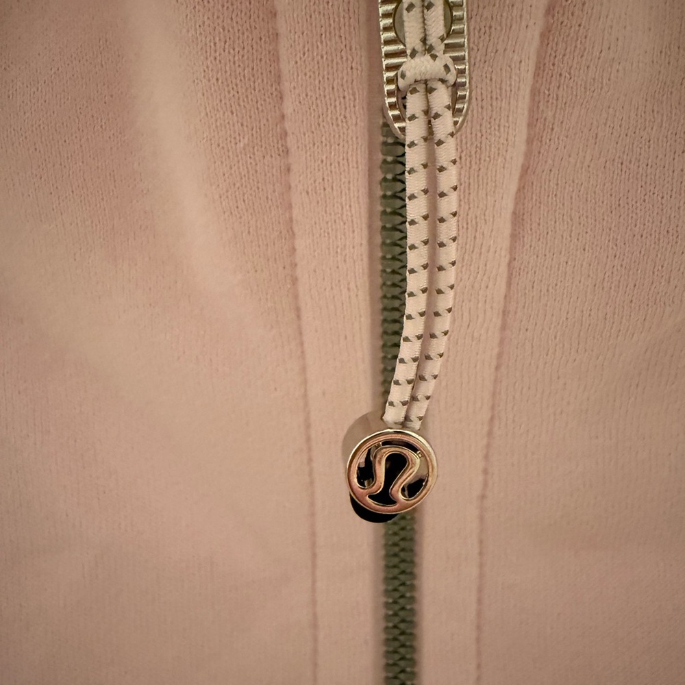 NWT $138 LULULEMON Pink Organza Scuba Full Zip Hoodie Jacket 8, 10, 12 - Picture 7 of 16